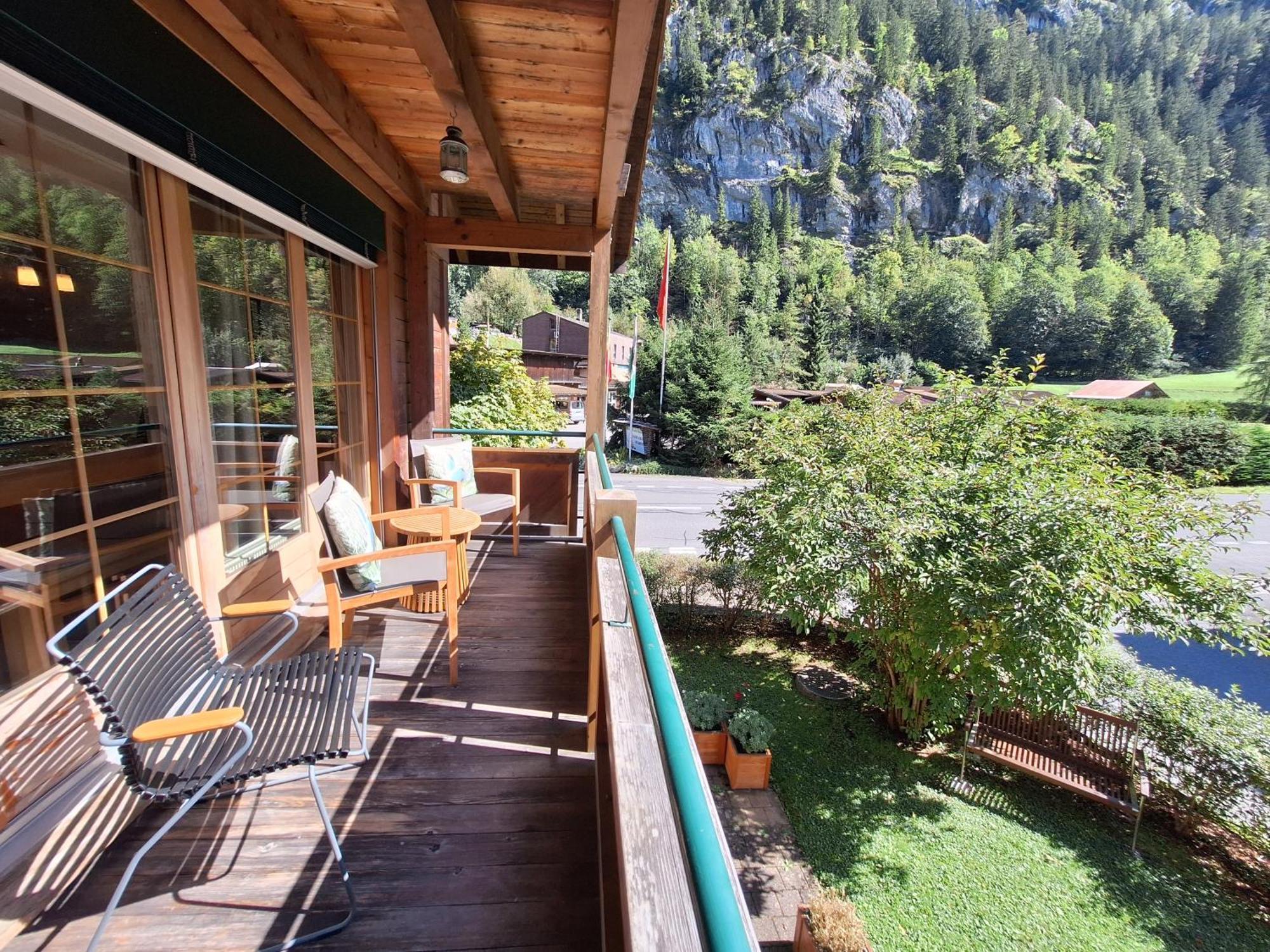Luxury Family Apartment Lauterbrunnen Exterior foto