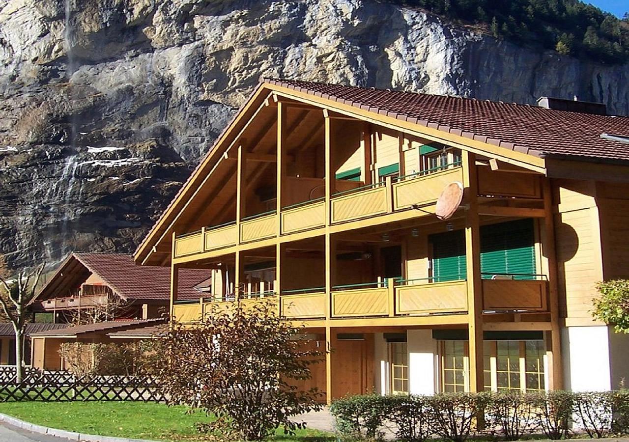 Luxury Family Apartment Lauterbrunnen Exterior foto